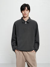 Men's Heavyweight Embroidered Cotton Sweatshirt